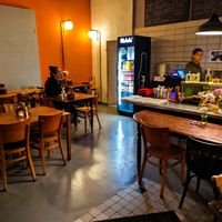 Inside of Nudelbude at Nudelbude in Berlin