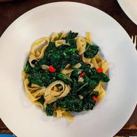 Vegan pasta meal at Nudelbude at Nudelbude in Berlin