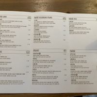 Menu at Panini Sistino - Maybe closed in Rome