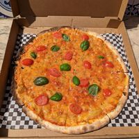 Pizza Vegana Margherita at Atelier das Pizzas in Cascais