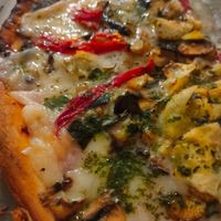 Pizza vegana con queso vegano at Chiarissimo Pasta y Pizza in Laredo
