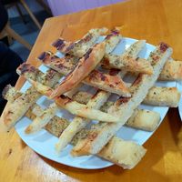 Pan de ajo at Chiarissimo Pasta y Pizza in Laredo