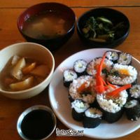 sushi set meal at Lung Ta in Dharamshala