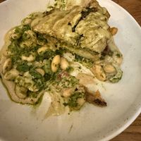 Crispy Cabbage and Beans, amazing! at Ard Bia at Nimmos in Galway