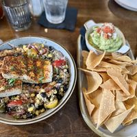 Inca Bowl, chips and guac  at Casa Del Cabo in Eastham