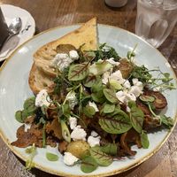 Vegan pastrami hash  at The Pudding Pantry in Beeston
