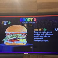 Menu at Goody's Burger House - Viktorias in Athens