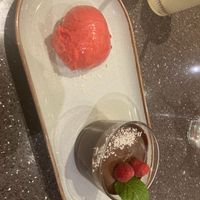 Chocolate pot at Heavenly Desserts in Nottingham