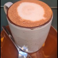 hot chocolate at Simply Coffee in Duisburg