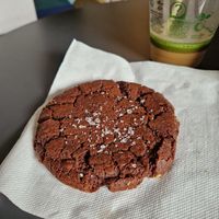 Vegan double chocolate cookie at Creed Coffee Roasters in Celbridge