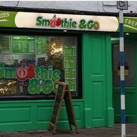 Shop window at Smoothie & Go in Celbridge