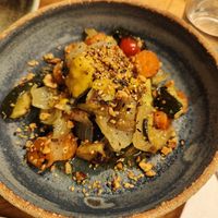 Verduras al curry at Cafè Pessets in Lerida