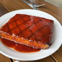Sweet chili glazed tofu  at Garden Grille Cafe in Pawtucket