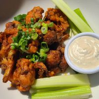 Buffalo califlower yummy at Garden Grille Cafe in Pawtucket