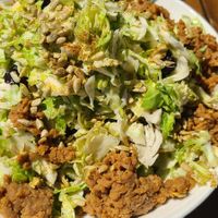 Brussel sprout salad at Garden Grille Cafe in Pawtucket