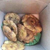 Fried plantains at Garden Grille Cafe in Pawtucket