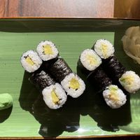 Avocado and radish sushi  at Asia Food Sushi bar in Hannover