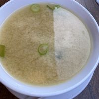 Vegane Miso-Suppe mit (ein bisschen) Tofu  at Asia Food Sushi bar in Hannover