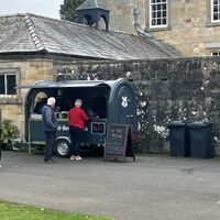 Pizza van   at Clock Tower Cafe in Morpeth
