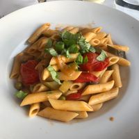 the vegetarian/vegan penne pasta at O Borges in Seia