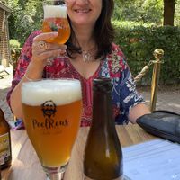 Nice local beers at Buitencentrum De Pelen in Ospel