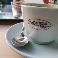 coffee mug at Pasticceria Abruzzo in Montesilvano