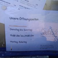 Öffnungszeiten und Kontakt at Hotel Restaurant Seeblick in Gronau