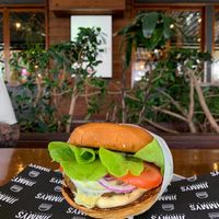 Hippy Burger  at Jimmys Burger and Co in Cairns