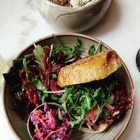 Gansta burger at THE WILD LAB in Brussels