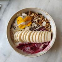 Coconut yoghurt bowl at THE WILD LAB in Brussels