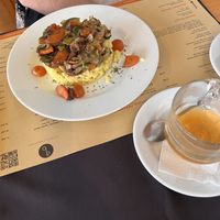 curry rice with veggies  at Alabote in Sao Miguel