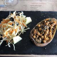 Stuffed eggplant   at Alabote in Sao Miguel