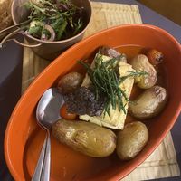 Tofu à lagareiro   at Ai o Alho in Braga