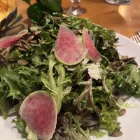 Seasonal special salad   at Mountain Brauhaus in Gardiner