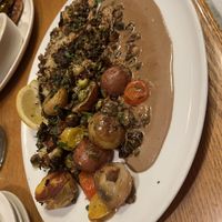 The cauliflower entrée   at Mountain Brauhaus in Gardiner