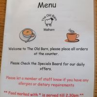  at The Old Barn Tearoom in Malham