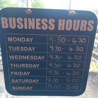 Opening hours at The Old Barn Tearoom in Malham