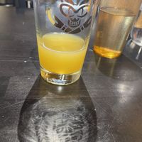 I enjoyed the shadow from the glass.😄 at Claim 52 Kitchen in Eugene