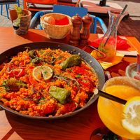 Vegane Paella für 2 Personen (großartig!) at Storchenturm in Kaiserslautern