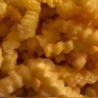 Crinkle cut fries   at The Round in Keswick