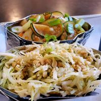 Korean 8/10 , Thai 6/10 at Love & Hominy Tacos in Hood River