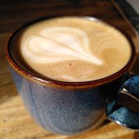 Decaf oat latte (August 2024) at Northern Sole Café in Slaithwaite