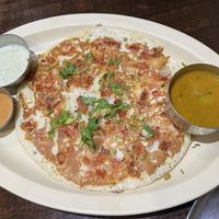 Tomato upthapam   at Udupi Dosa in London