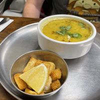 Lentil soup   at Udupi Dosa in London