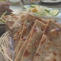 Tandoori roti at Namaste Indian in Mallorca