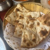 Roti, no vegan naan   at Namaste Indian in Mallorca