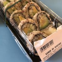 Quinoa brown rice avocado cucumber roll  at Whole Foods Market - Waterman in Providence