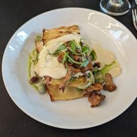 vegan lasagne with mushrooms at Piu in Bern