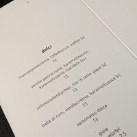 deserts at Piu in Bern