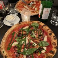 Beautiful vegan pizzas!   at Piu in Bern